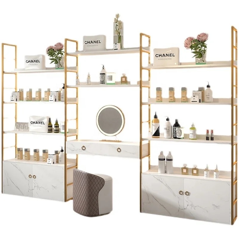 Luxury Skincare Shop - Vetrina Espositiva di Lusso per Negozi