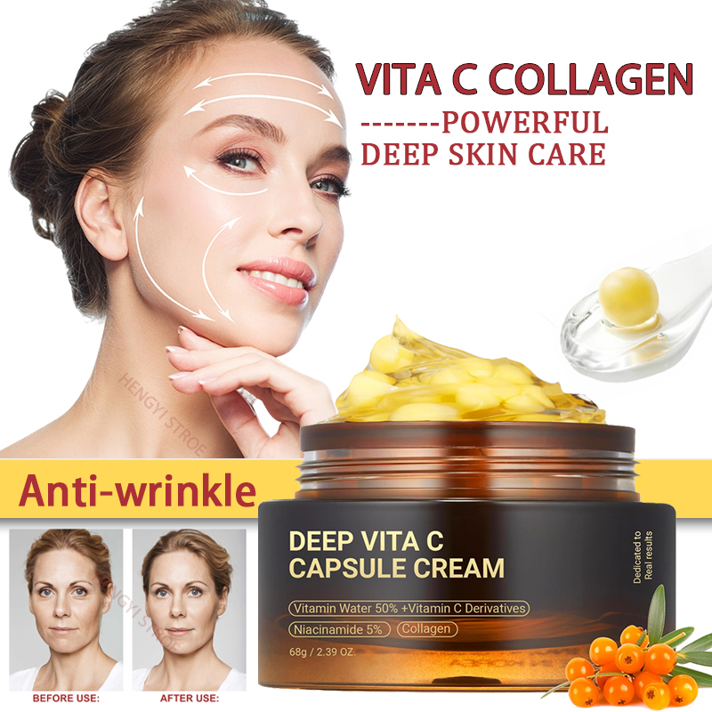 Luxury Skincare Brands - Anti Rughe Vita C Capsule Crema